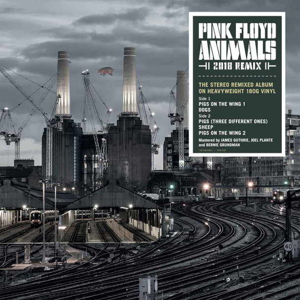 Pink Floyd - Animals (2018 Remix) Vinyl Record Album Art