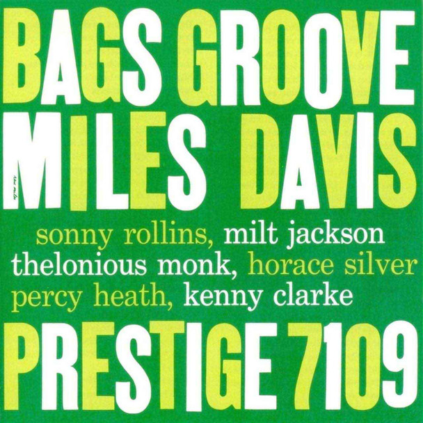 Miles Davis - Bags Groove Vinyl Record Album Art Miles Davis - Bags Groove Vinyl Record Album Art
