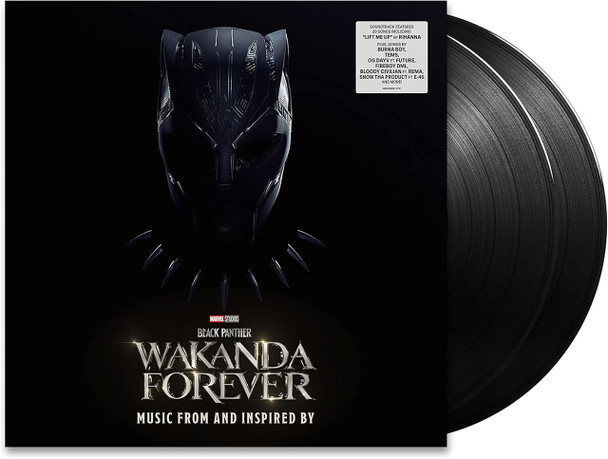 Various - Black Panther: Wakanda Forever - Music From And Inspired By Vinyl Record Album Art