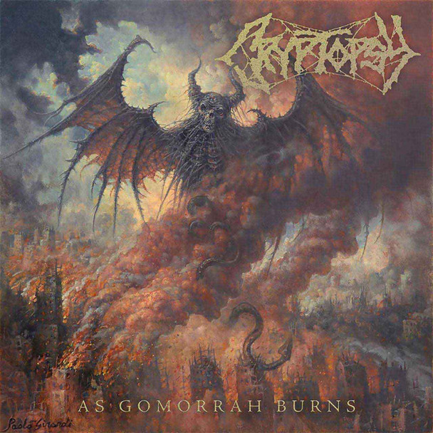 Cryptopsy - As Gomorrah Burns Vinyl Record Album Art