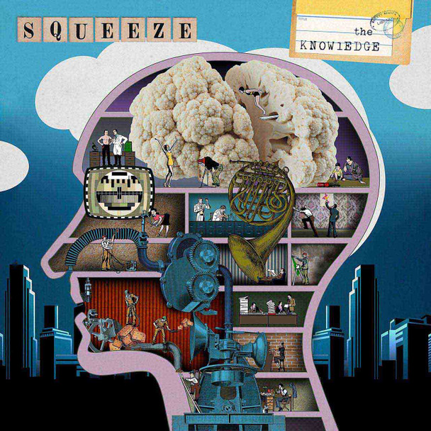 Squeeze - The Knowledge Vinyl Record Album Art