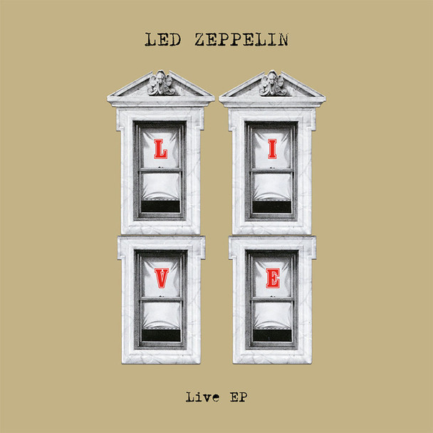 Led Zeppelin - Live EP Vinyl Record Album Art