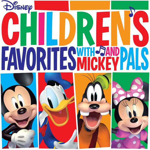 Various - Children's Favorites With Mickey And Pals Vinyl Record Album Art Various - Children's Favorites With Mickey And Pals Vinyl Record Album Art