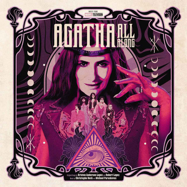 Christophe Beck, Michael Paraskevas, Robert Lopez, Kristen Anderson-Lopez - Agatha All Along Vinyl Record Album Art Christophe Beck, Michael Paraskevas, Robert Lopez, Kristen Anderson-Lopez - Agatha All Along Vinyl Record Album Art