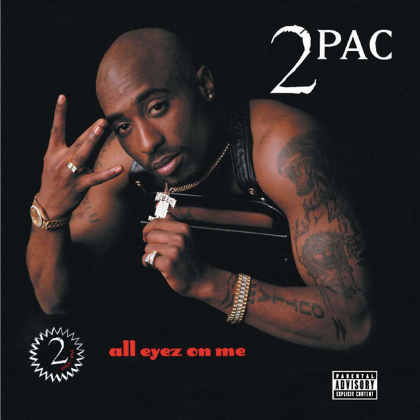 2Pac - All Eyez On Me Vinyl Record Album Art