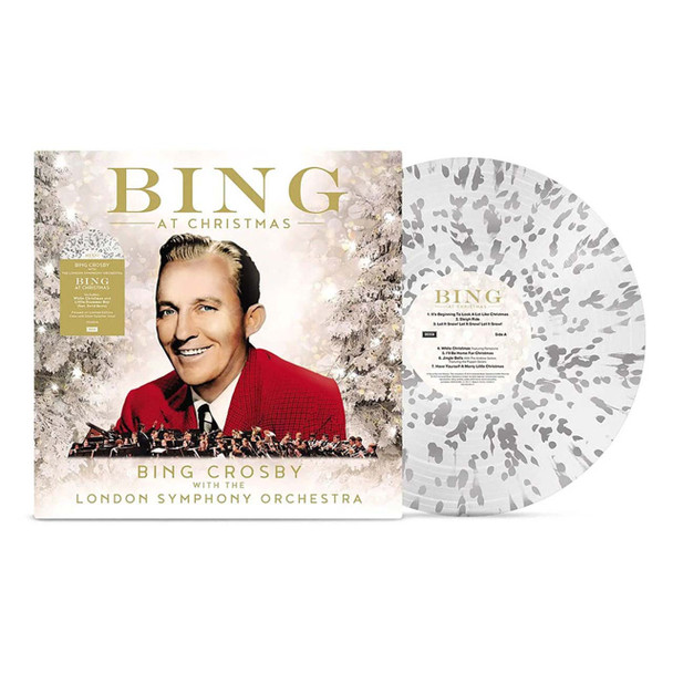 Picture of Bing At Christmas Vinyl Record Picture of Bing At Christmas Vinyl Record