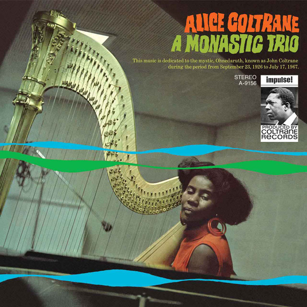 Alice Coltrane - A Monastic Trio Vinyl Record Album Art
