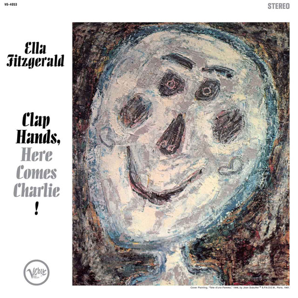 Ella Fitzgerald - Clap Hands, Here Comes Charlie! Vinyl Record Album Art Ella Fitzgerald - Clap Hands, Here Comes Charlie! Vinyl Record Album Art