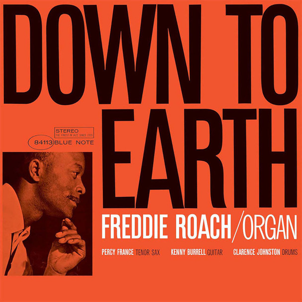 Freddie Roach - Down To Earth Vinyl Record Album Art
