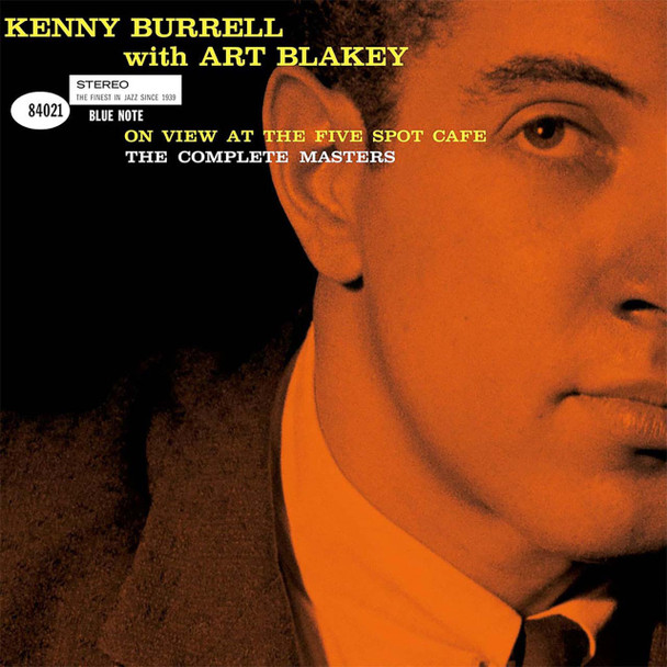 Kenny Burrell - On View At The Five Spot Cafe - The Complete Masters Vinyl Record Album Art
