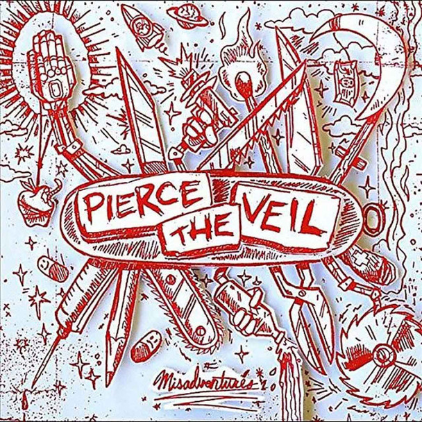 Pierce The Veil - Misadventures Vinyl Record Album Art