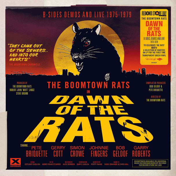 The Boomtown Rats - The Boomtown Rats in 'Dawn Of The Rats' (Demos, B-Sides And Live 1975-1979) Vinyl Record Album Art