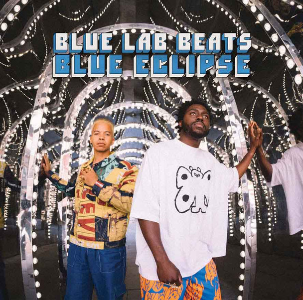 Blue Lab Beats - Blue Eclipse Vinyl Record Album Art