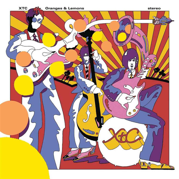 XTC - Oranges & Lemons Vinyl Record Album Art