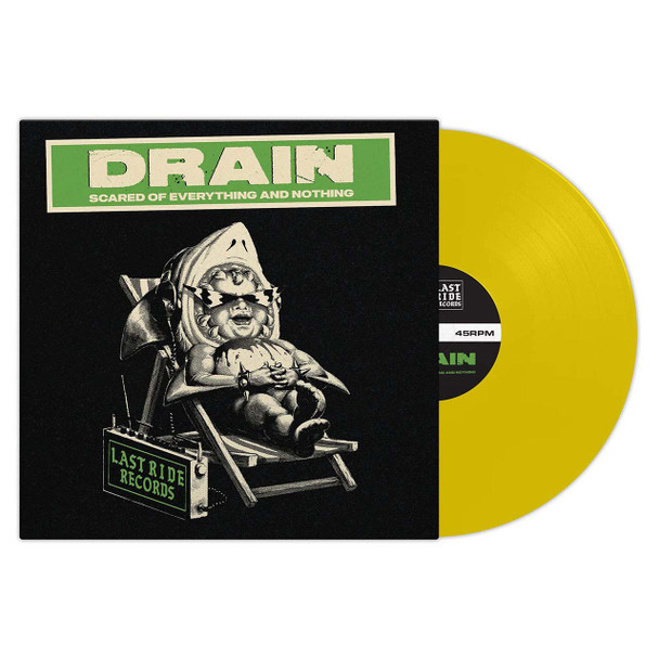 Drain - Scared Of Everything And Nothing Vinyl Record Album Art