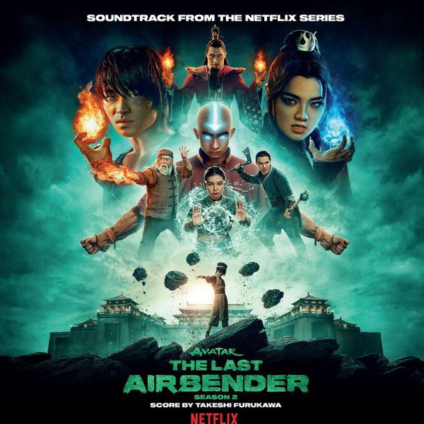 Takeshi Furukawa - Avatar: The Last Airbender Season 2 Vinyl Record Album Art