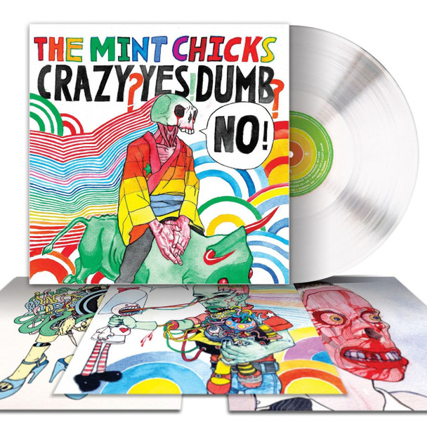 The Mint Chicks - Crazy? Yes! Dumb? No! Vinyl Record Album Art