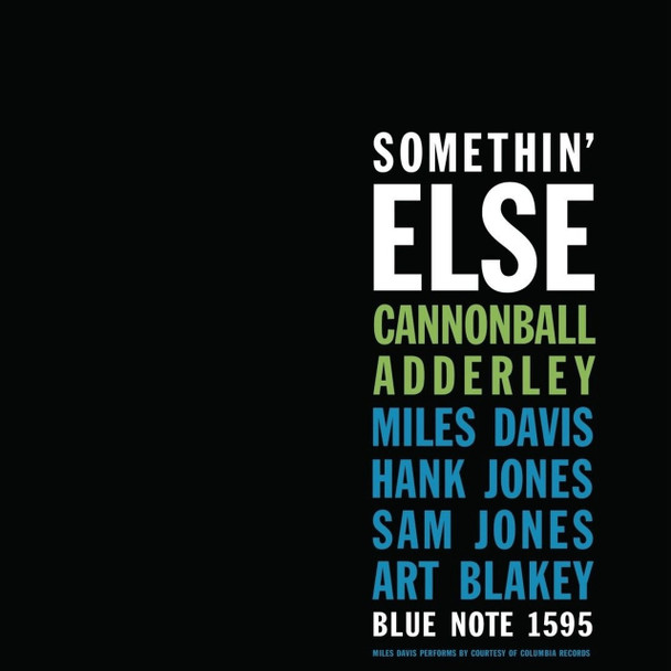 Cannonball Adderley - Somethin' Else Vinyl Record Album Art