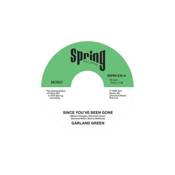 Garland Green - Since You've Been Gone / Just Loving You Vinyl Record Album Art