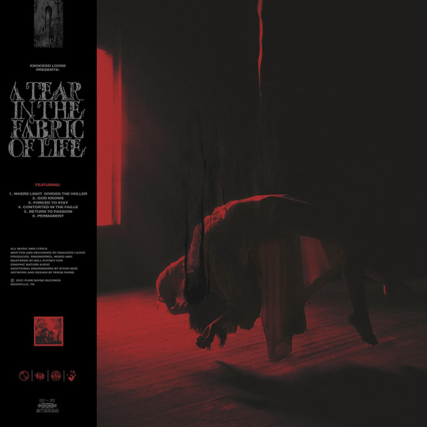 Knocked Loose - A Tear In The Fabric Of Life (Toffee Torrent) Vinyl Record Album Art