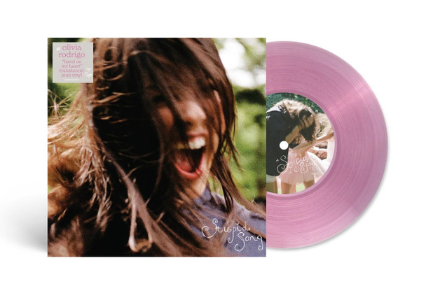 Olivia Rodrigo - Stupid Song (Piano Version) Vinyl Record Album Art
