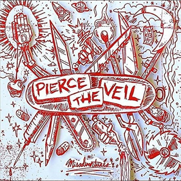 Pierce The Veil - Misadventures Vinyl Record Album Art