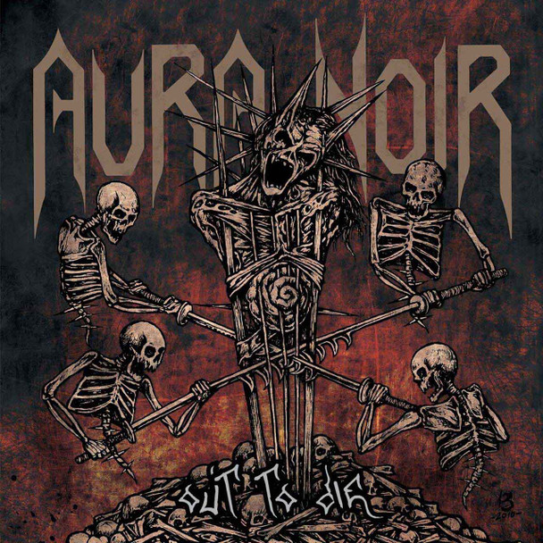 Aura Noir - Out To Die Vinyl Record Album Art