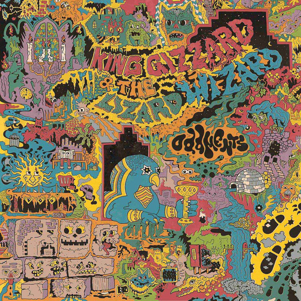 King Gizzard & The Lizard Wizard - Oddments Vinyl Record Album Art