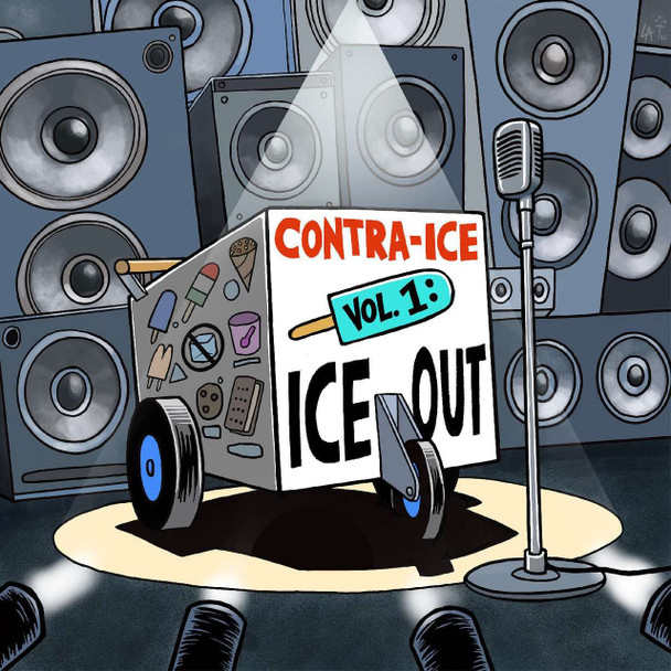 Various Artists - Contra-Ice Vol. 1: Ice Out Vinyl Record Album Art