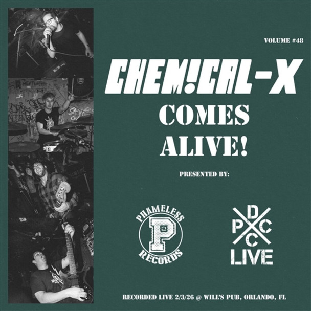 Chemical X - DCxPC Live & Phameless Records Vol. 48 Vinyl Record Album Art