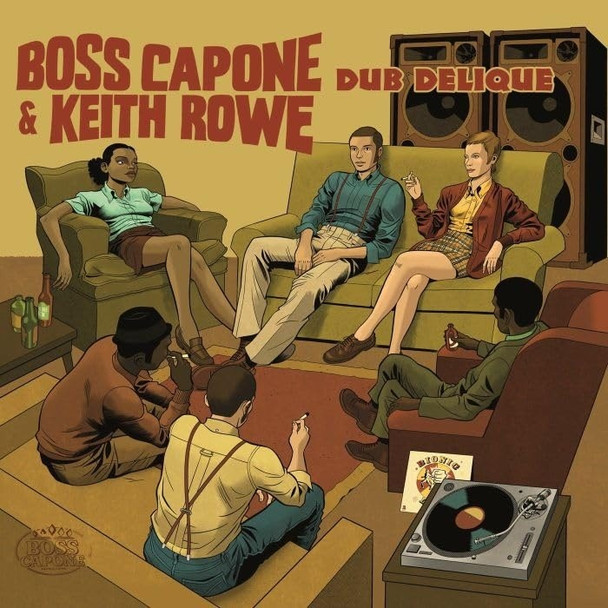 Boss Capone & Keith Rowe - Dub Delique Vinyl Record Album Art