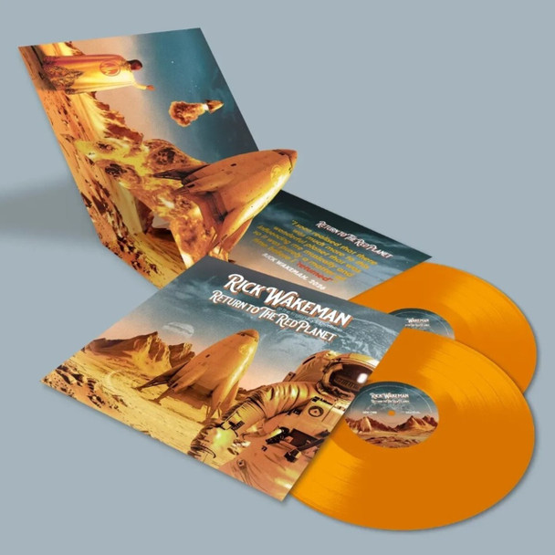 Rick Wakeman - Return To The Red Planet Vinyl Record Album Art