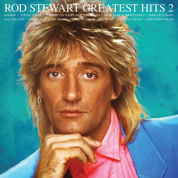 Rod Stewart - Greatest Hits, Vol. 2 Vinyl Record Album Art