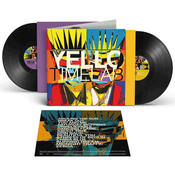 Yello - Time Lab Vinyl Record Album Art