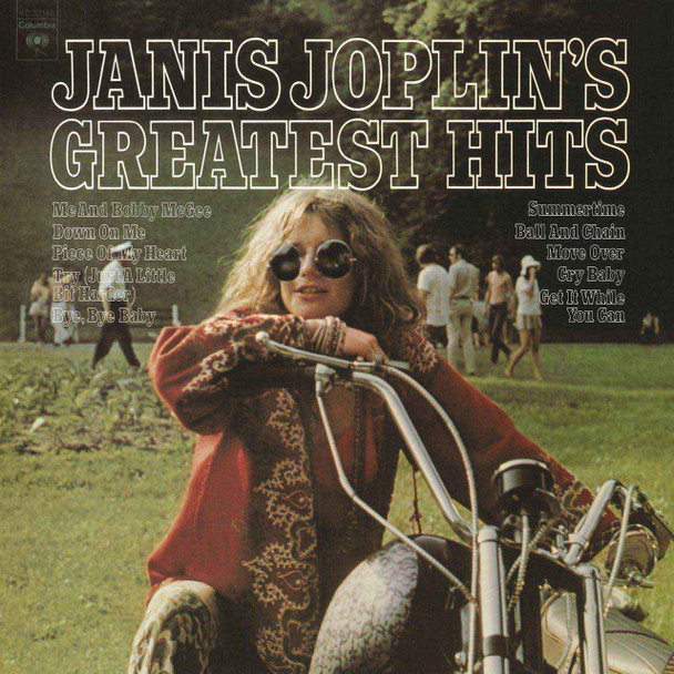 Janis Joplin - Janis Joplin's Greatest Hits Vinyl Record Album Art