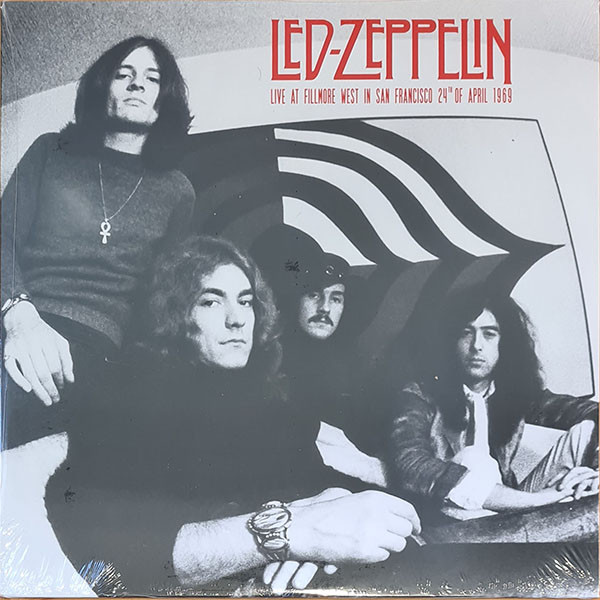 Led Zeppelin - Live At Fillmore West In San Francisco 24th Of April 1969 Vinyl Record Album Art