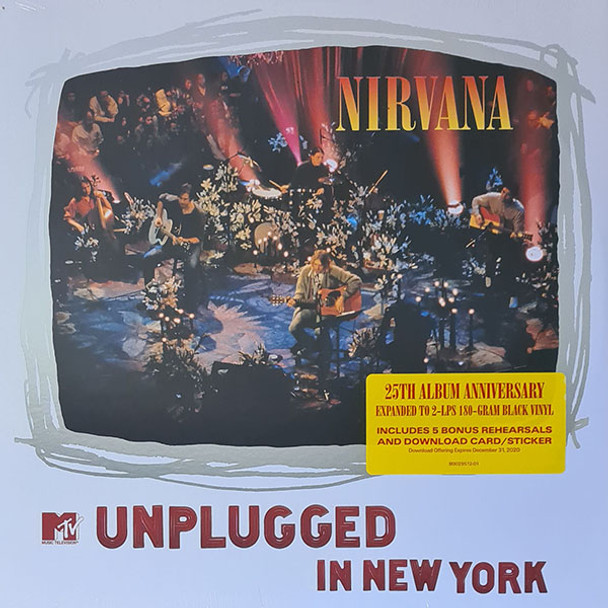 MTV Unplugged In New York Vinyl Record Album Product Image