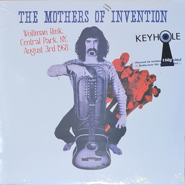 The Mothers Of Invention - Wollman Rink, Central Park, NY, August 3rd 1968 - Vinyl Record Album Art