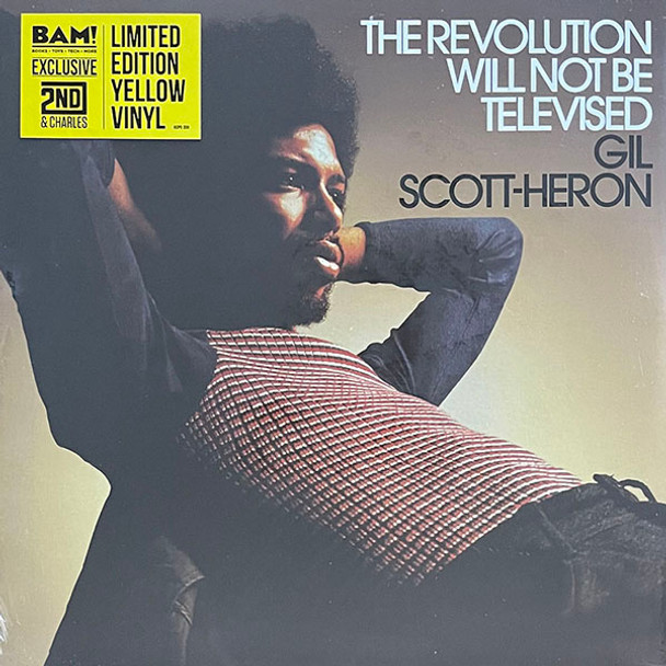 Gil Scott Heron - The Revolution Will Not Be Televised Vinyl Record Album Art