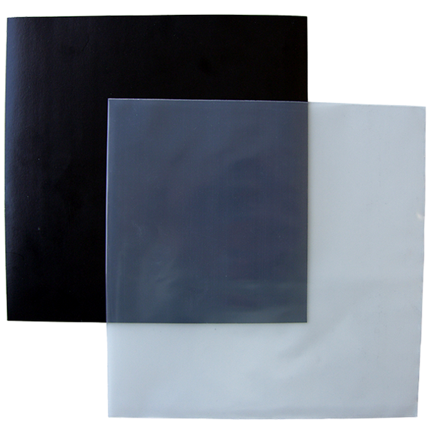 12" PP Crystal Clear Outer Sleeves (80 Micron)