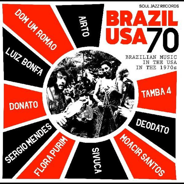 Various - Brazil USA 70 (Brazilian Music In The USA In The 1970s) Vinyl Record Album Art