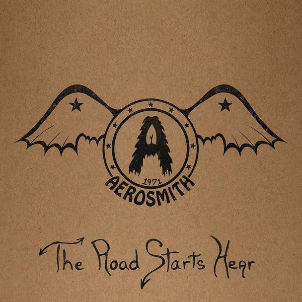 Aerosmith - The Road Starts Hear Vinyl Record Album Art