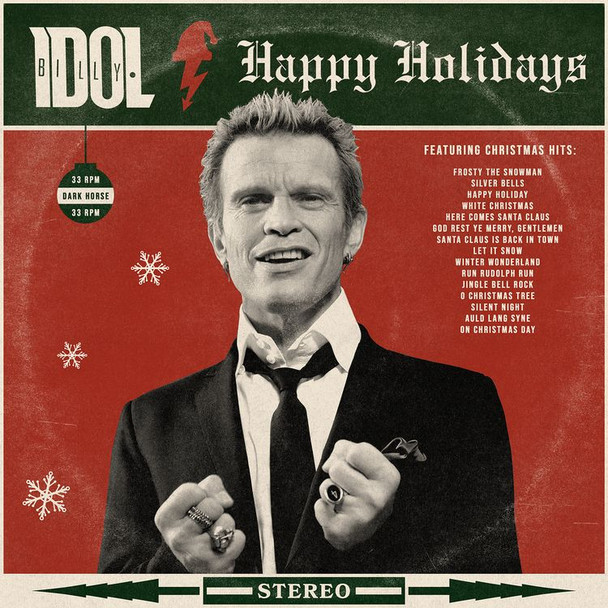 Billy Idol - Happy Holidays Vinyl Record Album Art