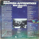 Actual image of the back cover of Masters Apprentices's Now That It's Over second hand vinyl record taken in our record shop