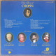 Actual image of the back cover of Chopin's The Best Of Chopin second hand vinyl record taken in our record shop