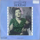 Actual image of the vinyl record album artwork of Billie Holiday's The Legendary Billie Holiday LP - taken in our record store