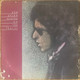 Actual image of the vinyl record album artwork of Bob Dylan's Blood On The Tracks LP - taken in our record store