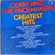 Actual image of the vinyl record album artwork of Gerry And The Pacemakers's Greatest Hits LP - taken in our record store