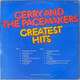 Actual image of the back cover of Gerry And The Pacemakers's Greatest Hits second hand vinyl record taken in our record shop
