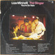 Actual image of the back cover of Liza Minnelli's The Singer second hand vinyl record taken in our record shop